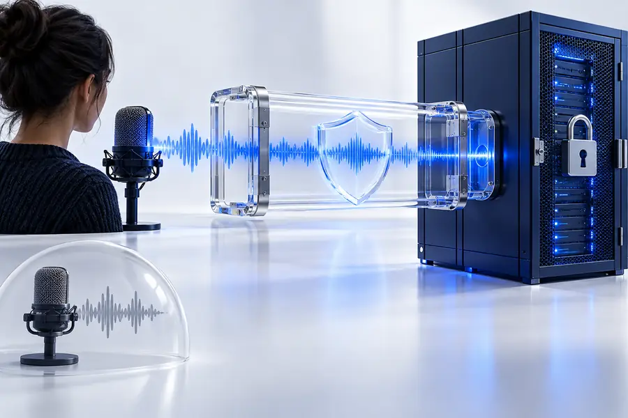 Voice AI safety review interface