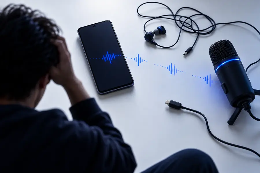 Unprepared Android voice workflow